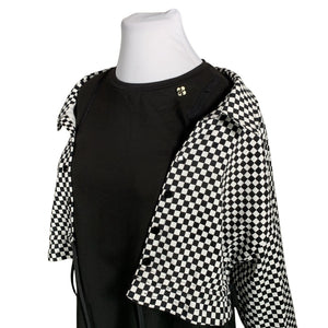 Unisex VERDA - Trikotaažist kleit, suurus 46 - Must (2)