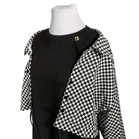 Unisex VERDA - Trikotaažist kleit, suurus 46 - Must (2)