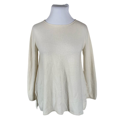 Unisex Hemisphere - Kootud tuunika, suurus 42 - Looduslik valge ()