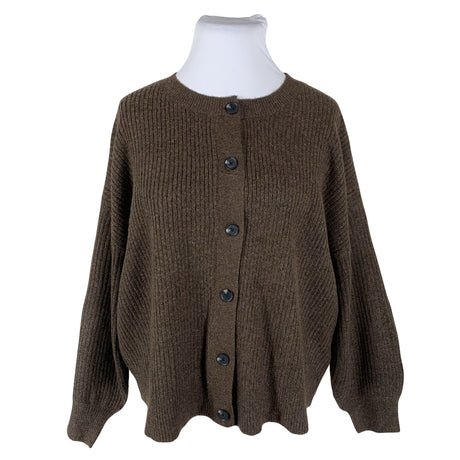 Unisex Zizzi - Kardigan, suurus 46 - Pruun ()