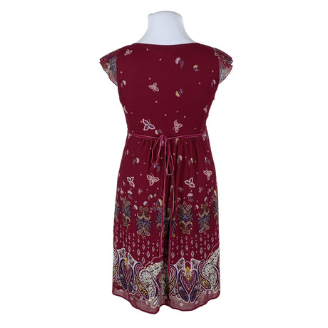 Unisex Esprit - Õhuke kleit, suurus 42 - Veinipunane (2)