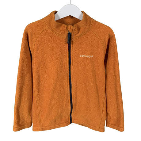 Unisex Didriksons - Fliisjakk, suurus 116 - 122 - Oranž ()