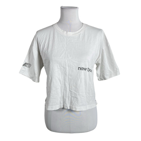 Unisex New Balance - T-särk, suurus 38 - Valge ()