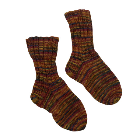 Unisex Handmade - Villased sokid, suurus 31 - Pruun ()