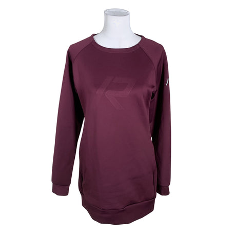 Unisex Rukka - Dressikangast pluus, suurus 40 - Veinipunane ()