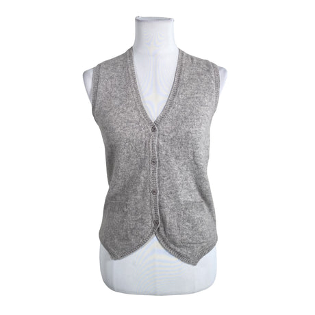 Unisex Peter Hahn - Kootud vest, suurus 36 - Hall ()