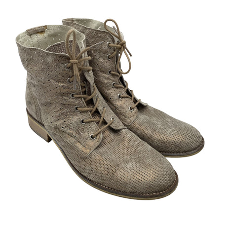 Unisex Mustang - Poolsaapad, suurus 40 - Beige (2)