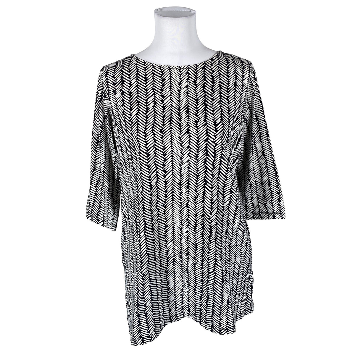 Unisex Marimekko - Trikotaažist tuunika, suurus 38 - Must (1)