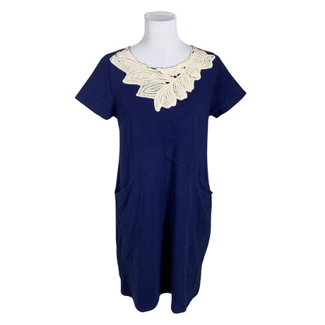 Unisex Lumoan - Trikotaažist kleit, suurus 38 - Sinine ()