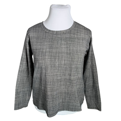 Unisex Nanso - Trikotaažist pluus, suurus 42 - Hall ()