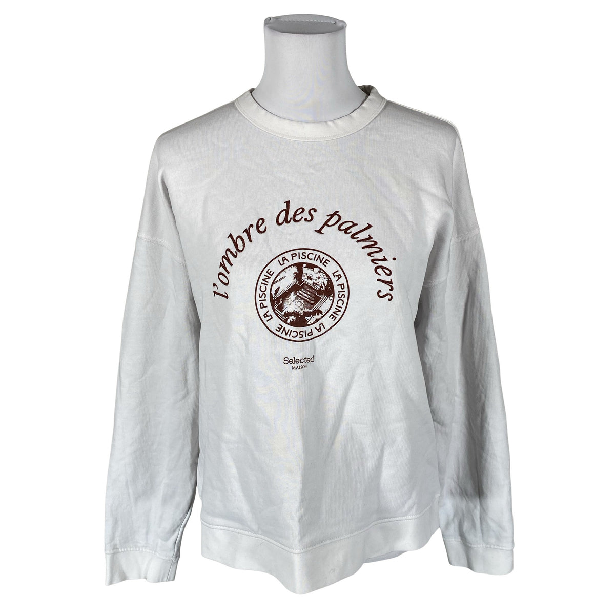 Unisex Selected - Dressikangast pluus, suurus 38 - Valge (1)