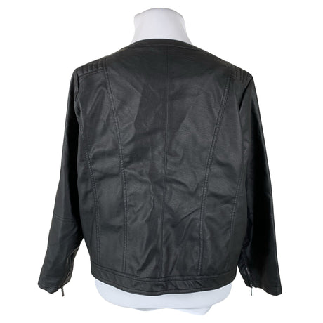 Unisex Zizzi - Nahktagi, suurus 48 - Must (2)