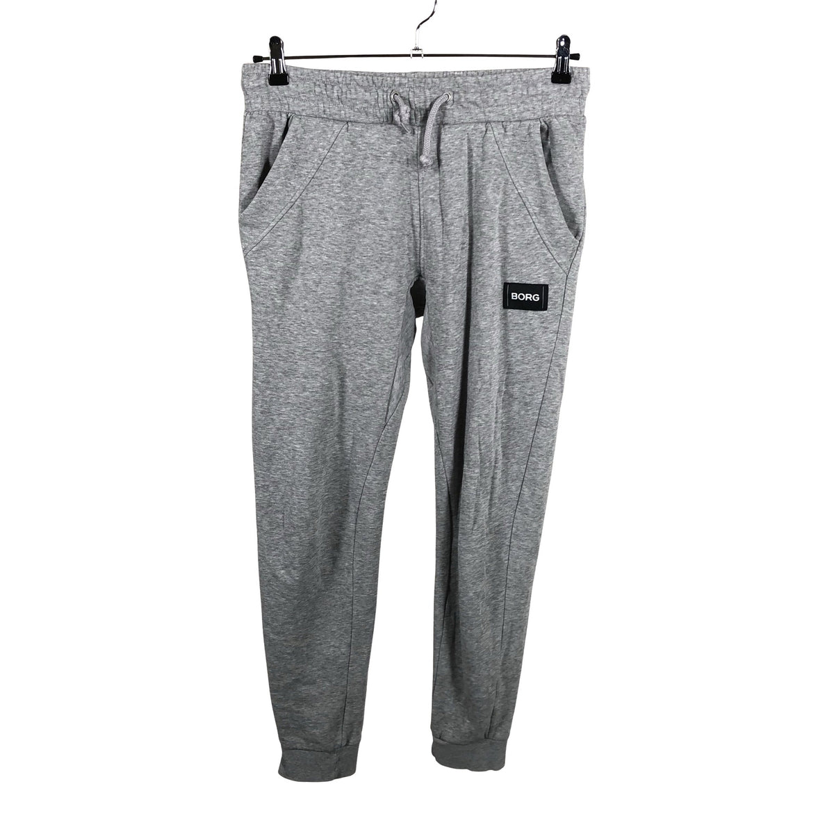 Unisex Björn Borg - Dressikangast püksid, suurus S - Hall (1)