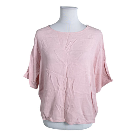 Unisex Samsoe&Samsoe - Lühikeste käistega pluus, suurus 38 - Heleroosa ()