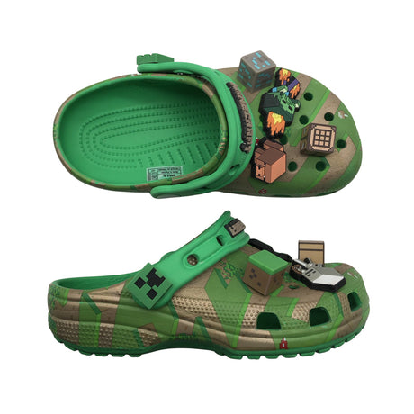 Unisex Crocs - Lahtise kannaga jalanõud, suurus 30 - Roheline ()