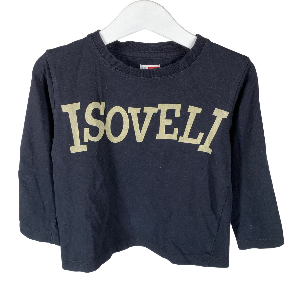 Unisex Name It - Trikotaažist pluus, suurus 98 - 104 - Must (1)