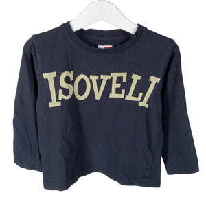 Unisex Name It - Trikotaažist pluus, suurus 98 - 104 - Must (1)