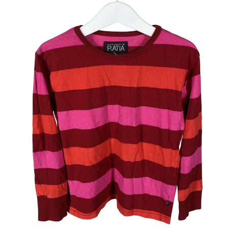 Unisex Ristomatti Ratia - Trikotaažist pluus, suurus 116 - 122 - Punane ()