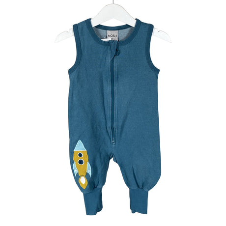 Unisex NOSH - Pükskostüüm, suurus 74 - 80 - Türkiis ()