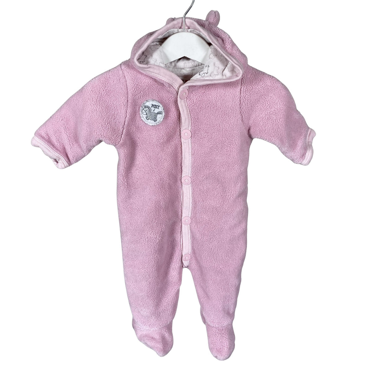 Unisex Name It - Fliiskombinesoon, suurus 50 - 56 - Heleroosa (1)