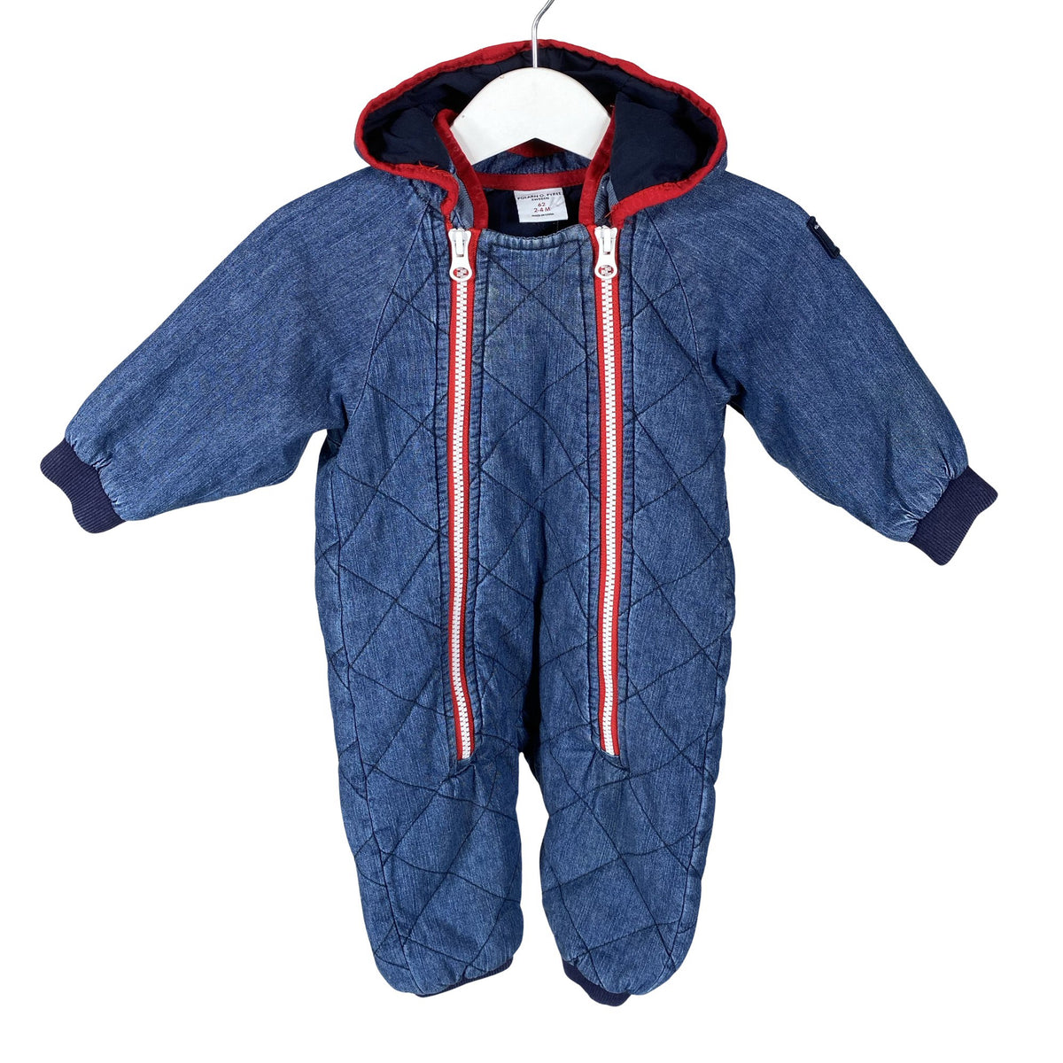 Unisex Polarn O. Pyret - Õhem talvekombinesoon, suurus 56 - 62 - Sinine (1)
