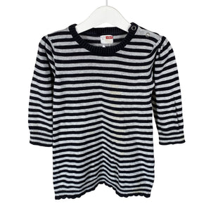 Unisex Name It - Kootud kleit, suurus 86 - 92 - Must (1)