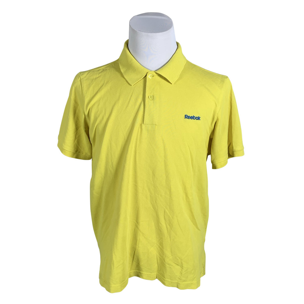 Unisex Reebok - Polosärk, suurus L - Kollane (1)