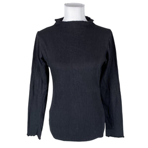 Unisex Nanso - Trikotaažist pluus, suurus 36 - Must (1)