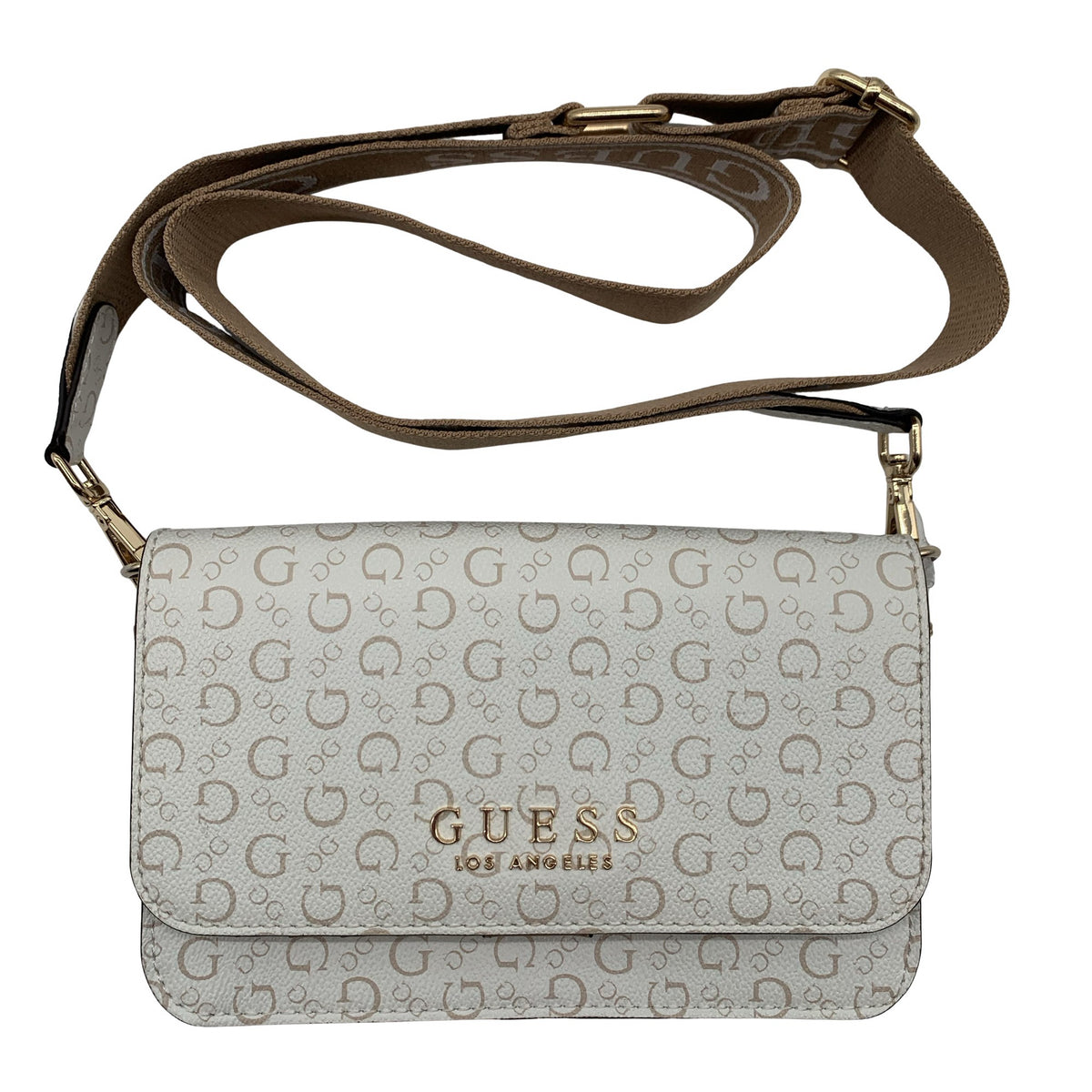 Unisex Guess - Õlakott, suurus Mini - Valge (1)