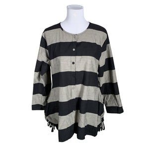 Unisex The Masai - Mitteveniv tuunika, suurus 40 - Must (1)