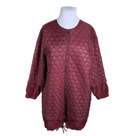 Unisex Marina Sport - Tepitud jope, suurus 46 - Veinipunane ()
