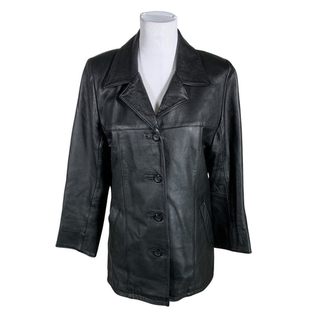 Unisex MLC - Nahktagi, suurus 38 - Must ()