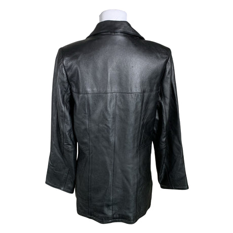 Unisex MLC - Nahktagi, suurus 38 - Must (2)