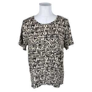 Unisex Soyaconcept - Lühikeste käistega pluus, suurus 40 - Beige (1)