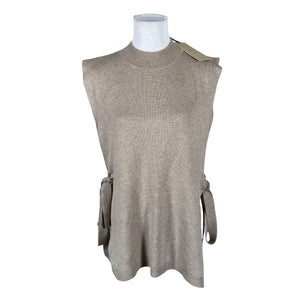 Unisex Free Quent - Kootud vest, suurus 42 - Beige (1)