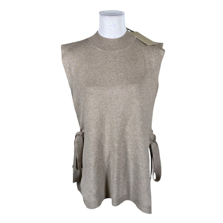 Unisex Free Quent - Kootud vest, suurus 42 - Beige ()