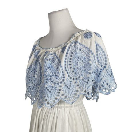 Unisex By Malina - Mitteveniv kleit, suurus 40 - Valge (2)