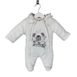 Unisex Rock a Bye Baby - Talvekombinesoon, suurus 56 - 62 - Valge ()