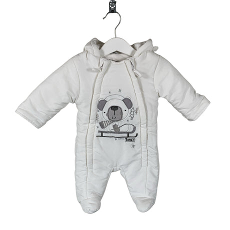 Unisex Rock a Bye Baby - Talvekombinesoon, suurus 56 - 62 - Valge ()