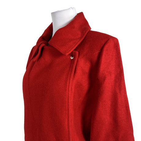 Unisex Vuokko - Villane mantel, suurus 36 - Punane (2)
