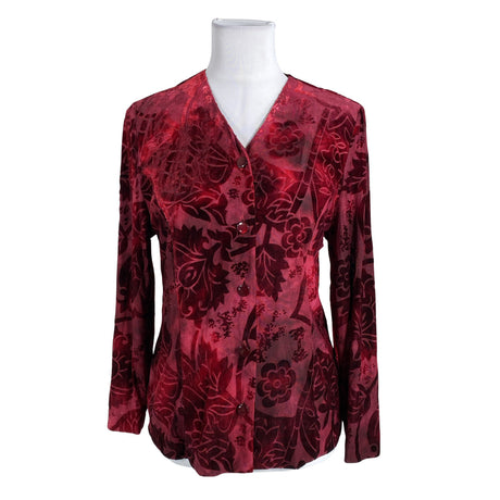 Unisex Carolin - Pluus, suurus 34 - Veinipunane ()