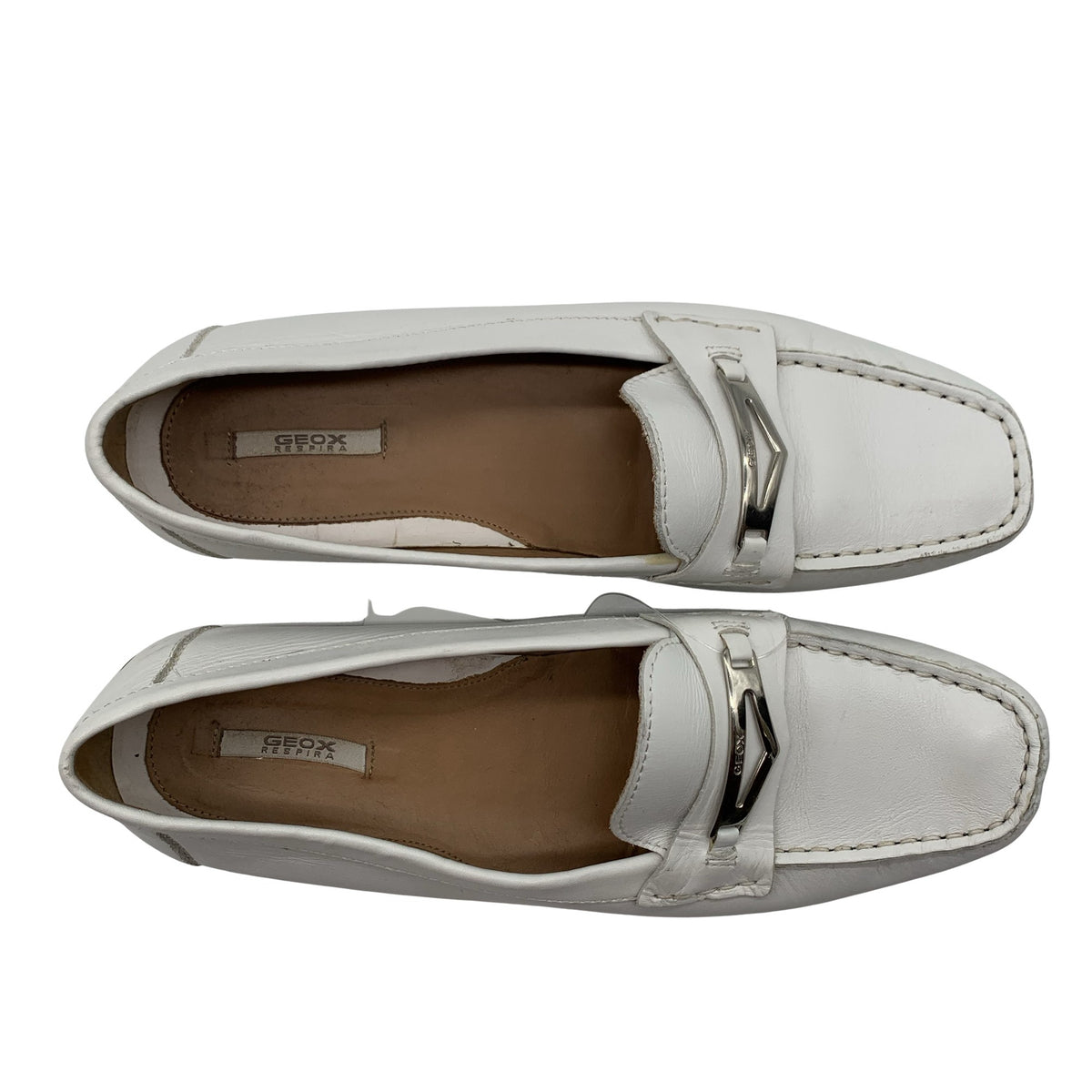 Unisex Geox - Mokassiinid, suurus 39 - Valge (1)