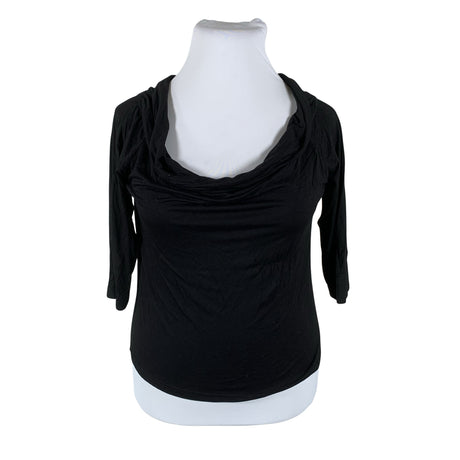 Unisex Koralline - Trikotaažist pluus, suurus 42 - Must ()