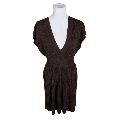 Unisex Soya - Kootud kleit, suurus 40 - Pruun ()