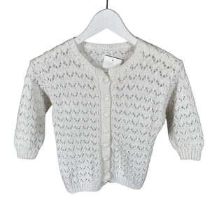 Unisex Handmade - Kardigan, suurus 152 - 158 - Valge (1)