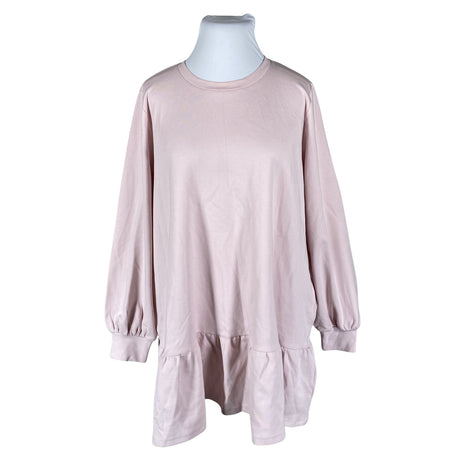 Unisex Nanso - Trikotaažist kleit, suurus 42 - Heleroosa ()