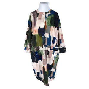Unisex Papu - Trikotaažist kleit, suurus 44 - Heleroosa (1)