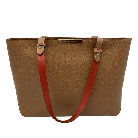 Unisex Longchamp - Käekott, suurus Maxi - Pruun ()