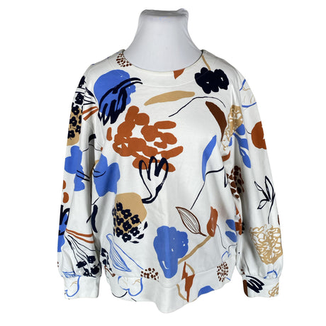 Unisex Nanso - Trikotaažist pluus, suurus 44 - Valge ()