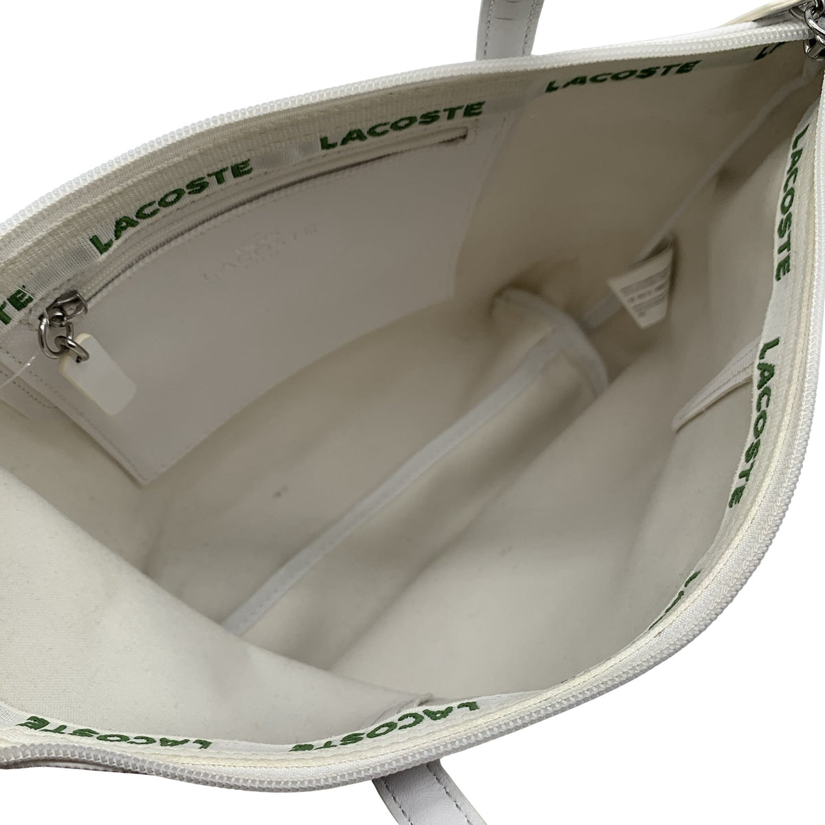 Unisex Lacoste - Käekott, suurus Midi - Valge (3)